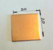 High Quality Copper Pad Shim for Laptop 20x20x1mm